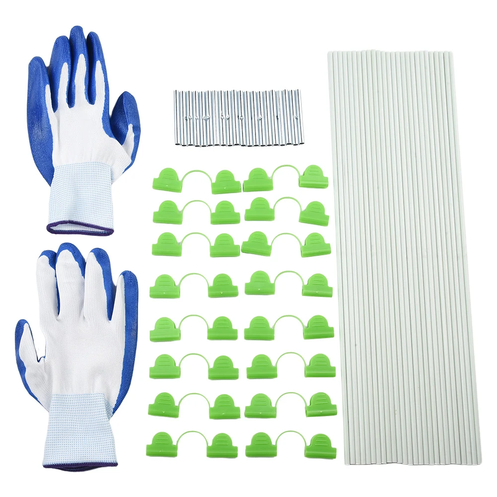 1set DIY Plant Support Garden Stake Fiberglass Support Hoops Frame Greenhouse Hoops For Garden Farm Agriculture
1set DIY Plant Support Garden Stake Fiberglass Support Hoops Frame Greenhouse Hoops For Garden Farm Agriculture