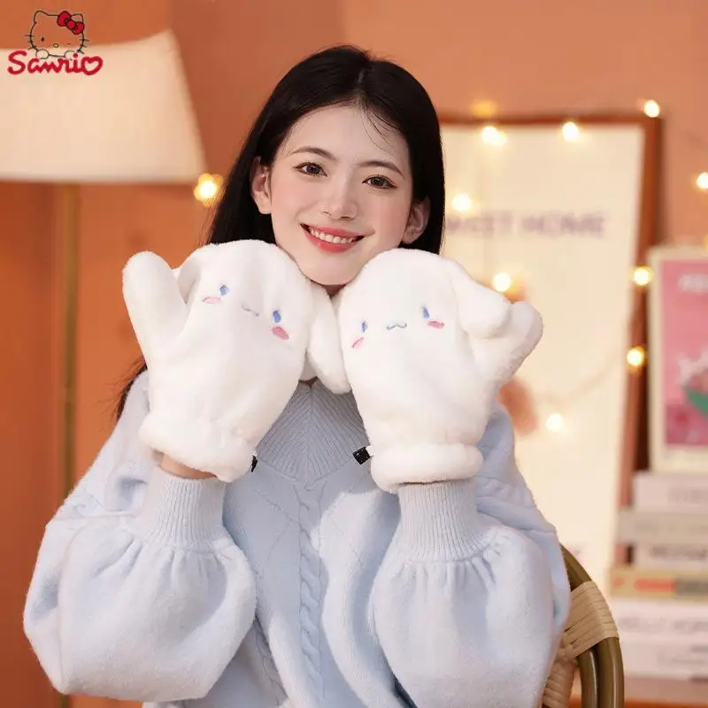 Kawaii Sanrios Plush Gloves Hello Kitty Cinnamoroll Cartoon Cute Girls Winter Warm Gloves Student Gloves Children's Gifts
Kawaii Sanrios Plush Gloves Hello Kitty Cinnamoroll Cartoon Cute Girls Winter Warm Gloves Student Gloves Children's Gifts