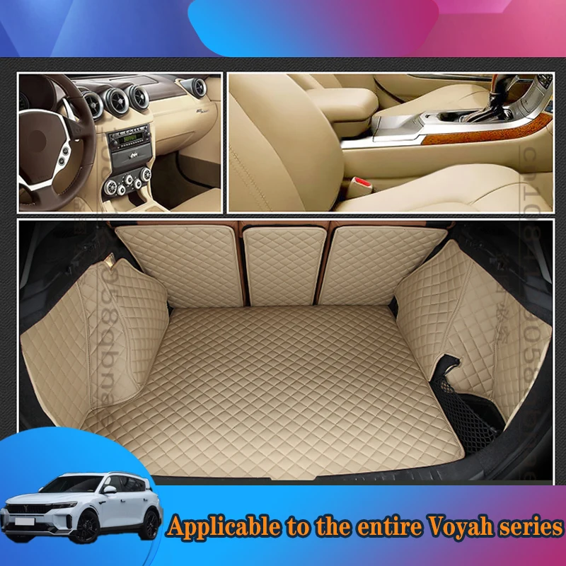 WZBWZX Luxury Custom Diamond Leather Car Trunk Mat For Voyah All Models Voyah Dream FREE Passion Auto Accessories Waterproof
WZBWZX Luxury Custom Diamond Leather Car Trunk Mat For Voyah All Models Voyah Dream FREE Passion Auto Accessories Waterproof
