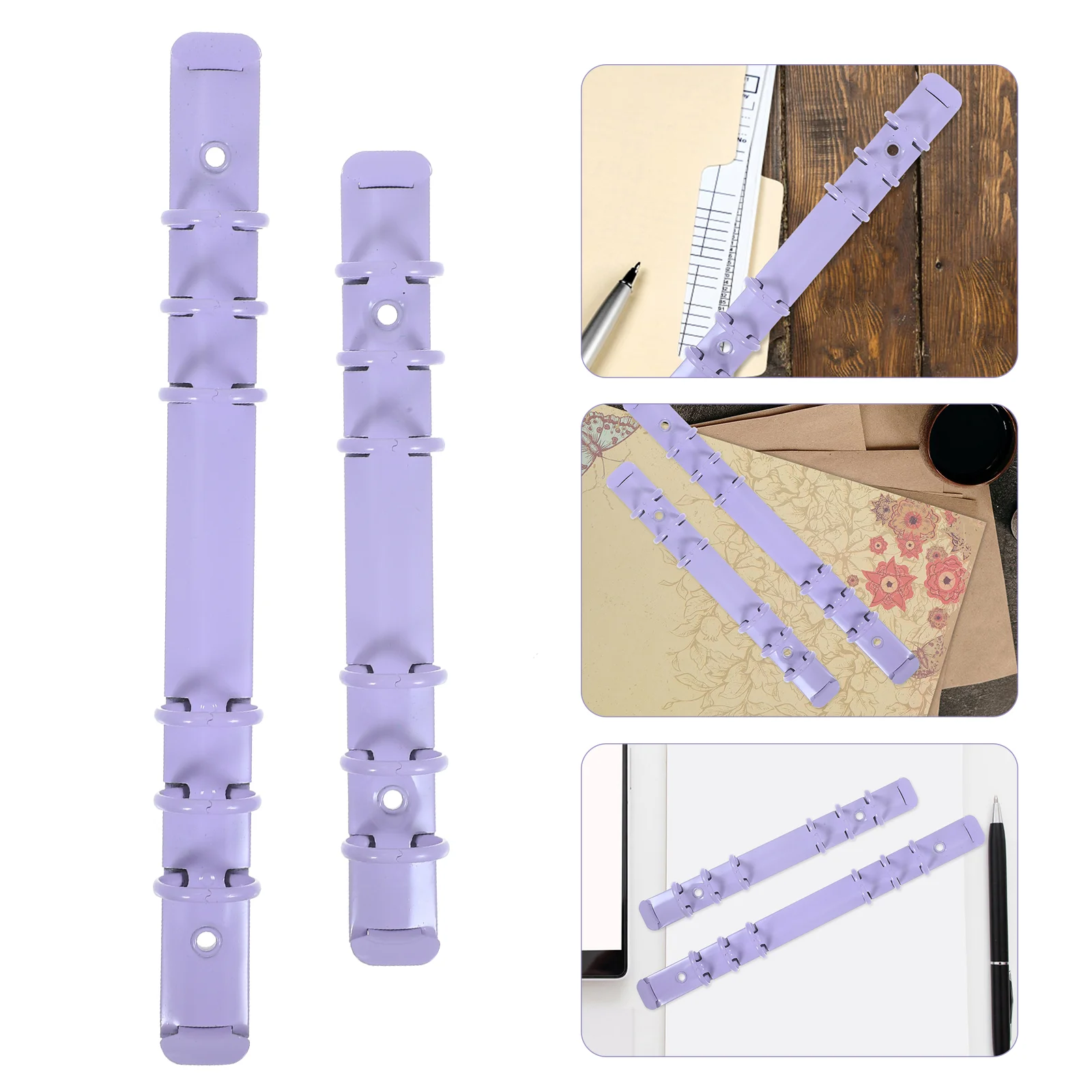 2Pcs Binder Spine Inserts Paper Spine Binding Clips Binder Clip Mechanism Notebook Segmented Binders 
2Pcs Binder Spine Inserts Paper Spine Binding Clips Binder Clip Mechanism Notebook Segmented Binders