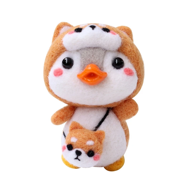 2023 Hot-Handmade DIY Penguin Toy Doll Wool Felt Kit Craft Poked Kitting Non-Finished DIY Wool Felting Needle Package
2023 Hot-Handmade DIY Penguin Toy Doll Wool Felt Kit Craft Poked Kitting Non-Finished DIY Wool Felting Needle Package