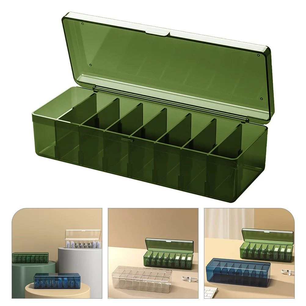 2 Pcs Organizing Storage Box Office Organizers and Clear Wire Cable Electronic Cord Desk Management
2 Pcs Organizing Storage Box Office Organizers and Clear Wire Cable Electronic Cord Desk Management