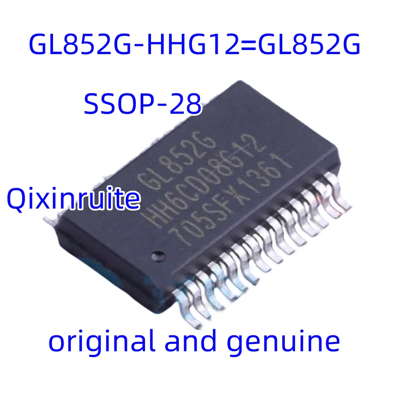 Qixinruite новая Подлинная женская = GL852G SMT GL852G-HHG12 USB основная микросхема управления IC
Qixinruite новая Подлинная женская = GL852G SMT GL852G-HHG12 USB основная микросхема управления IC