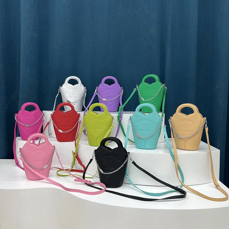 Brand Tote Bucket Bag For Women Luxury Fashion Leather Letter Ladies Chain Shoulder Bags Females Cross Body Messenger Bags New
Brand Tote Bucket Bag For Women Luxury Fashion Leather Letter Ladies Chain Shoulder Bags Females Cross Body Messenger Bags New