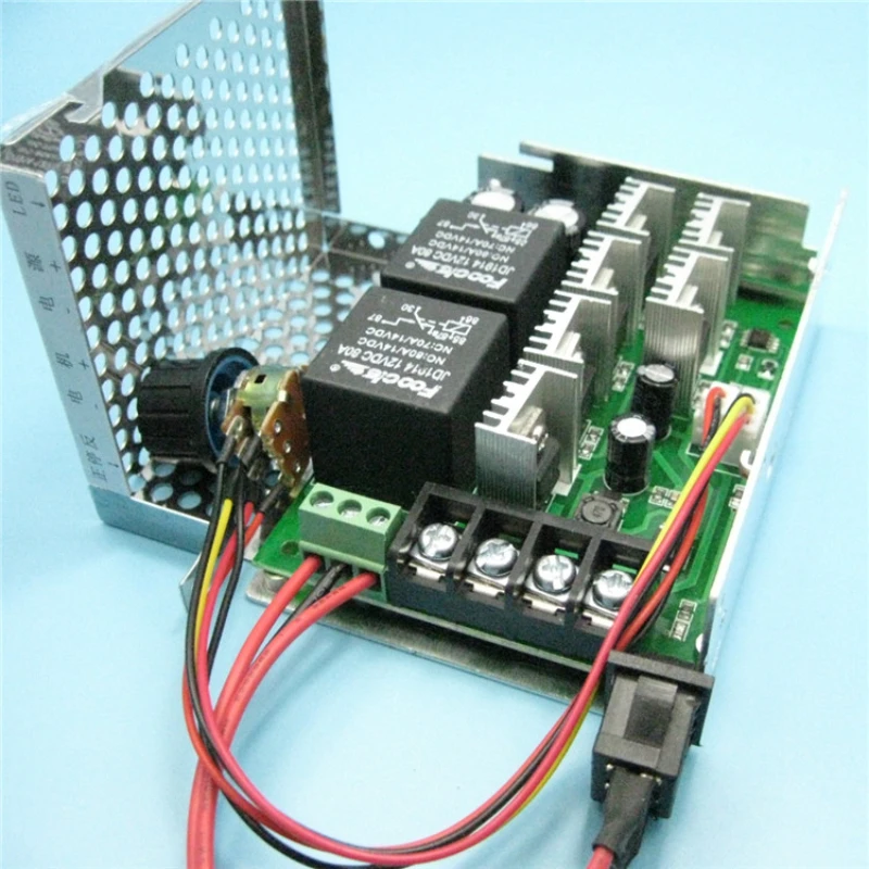 PWM DC Motor Controller Reverse Speed Regulation Switch Forward and Reverse Switching Module 12V24V36V48V
PWM DC Motor Controller Reverse Speed Regulation Switch Forward and Reverse Switching Module 12V24V36V48V