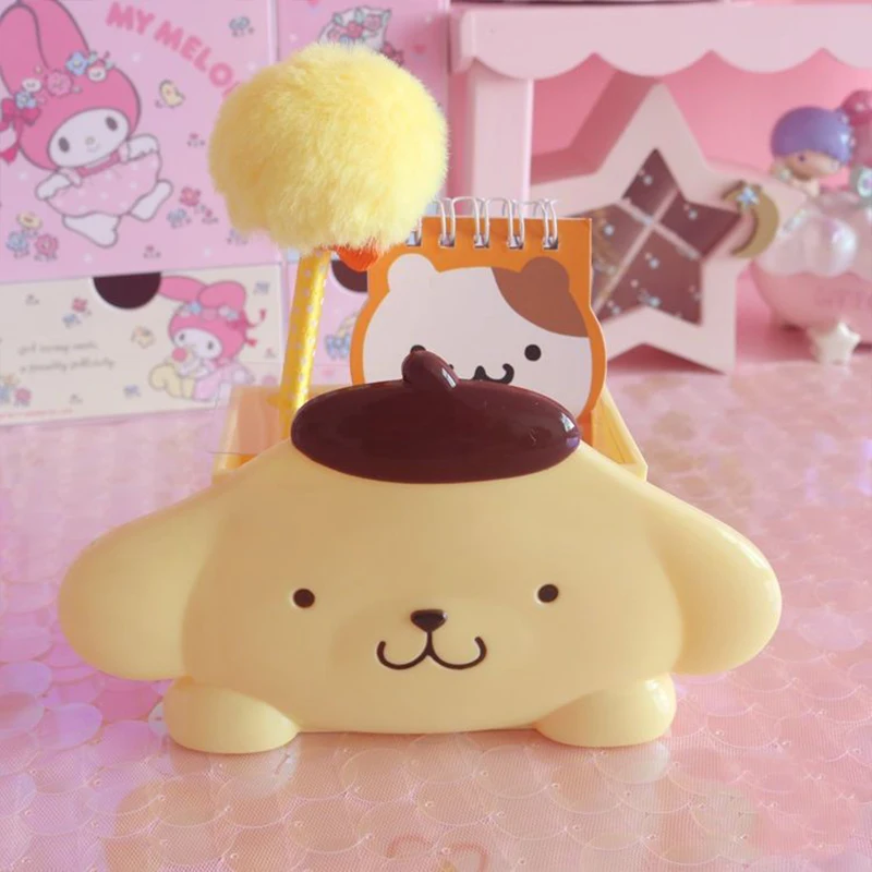 Sanrio Kawaii My Melody Pom Pom Purin Creative Pen Holder Sweet Cute Cartoon Desktop Storage Box Decoration Toys for Girls
Sanrio Kawaii My Melody Pom Pom Purin Creative Pen Holder Sweet Cute Cartoon Desktop Storage Box Decoration Toys for Girls