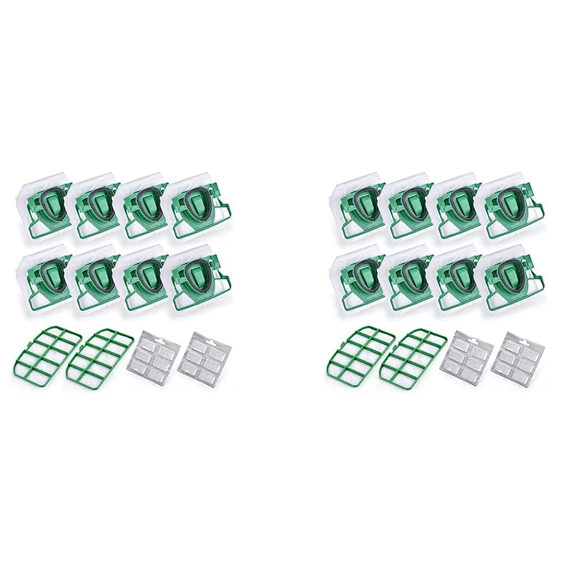 Сменный фильтр для пылесоса VK200 FP200 For Vorwerk Kobold, 16 мешков VK200 + 4 HEPA-фильтра + 24 ароматизатора
Сменный фильтр для пылесоса VK200 FP200 For Vorwerk Kobold, 16 мешков VK200 + 4 HEPA-фильтра + 24 ароматизатора