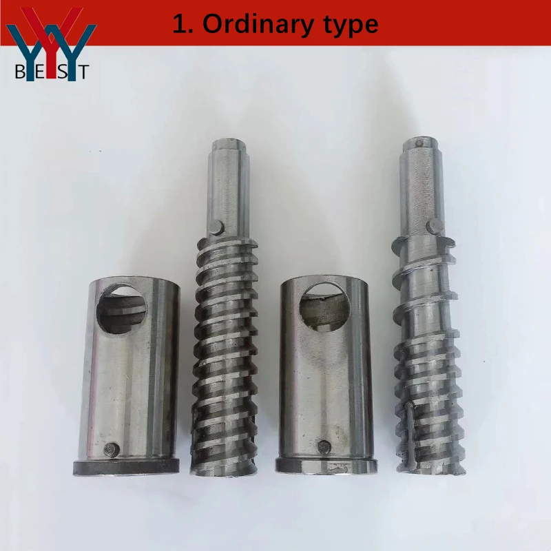 Corn rice grain food puffing machine extruder screw rice corn Twisted hollow stick screw sleeve Rice Snack Machine axis Parts 
Corn rice grain food puffing machine extruder screw rice corn Twisted hollow stick screw sleeve Rice Snack Machine axis Parts