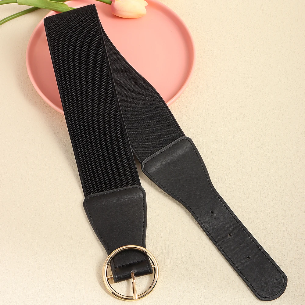 Fashion Woman Belt Elastic Stretch Cinch Waistband Lady Cummerband Skinny Soft Around Waist Band Simple Femme Dress
Fashion Woman Belt Elastic Stretch Cinch Waistband Lady Cummerband Skinny Soft Around Waist Band Simple Femme Dress