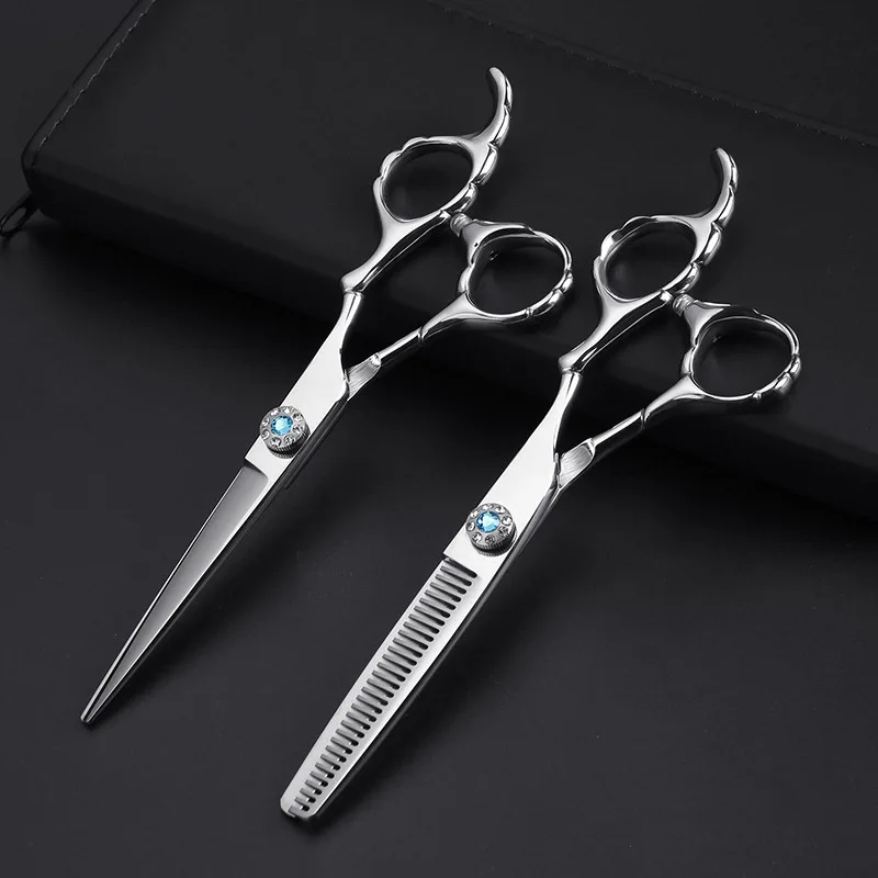 Professional 6.0 '' Barber shop Stainless Steel Hair Scissor 20-30% Thinning Scissors and Cutting Clipper Haircut Trim Shears
Professional 6.0 '' Barber shop Stainless Steel Hair Scissor 20-30% Thinning Scissors and Cutting Clipper Haircut Trim Shears