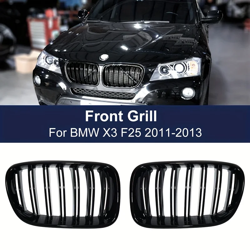 ABS Sports Kidney Grille BMW F25 X3 2010 2011 2012 2013 Accessory Design Replacement Racing Front Safety Grille
ABS Sports Kidney Grille BMW F25 X3 2010 2011 2012 2013 Accessory Design Replacement Racing Front Safety Grille