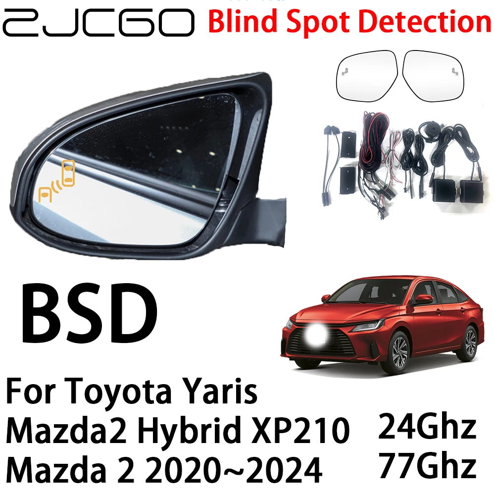 ZJCGO BSD Radar Warning System Blind Spot Detection Safety Driving Alert for Toyota Yaris Mazda2 Hybrid XP210 Mazda 2 2020~2024
ZJCGO BSD Radar Warning System Blind Spot Detection Safety Driving Alert for Toyota Yaris Mazda2 Hybrid XP210 Mazda 2 2020~2024