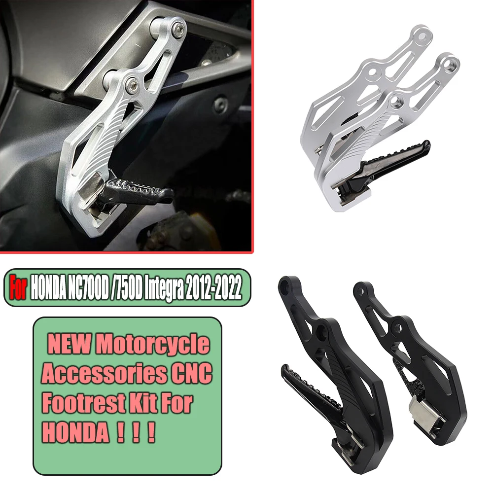 For HONDA NC750D NC700D NC 750 700 D Foot Pegs 2012-2022 NEW Motorcycle Accessories CNC Footrest Kit
For HONDA NC750D NC700D NC 750 700 D Foot Pegs 2012-2022 NEW Motorcycle Accessories CNC Footrest Kit