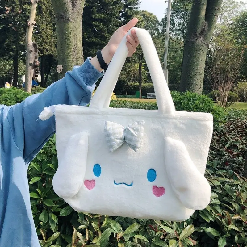 Miniso Sanrio Melody большая емкость плюшевая Милая коричная сумка через плечо для студентов Kuromi сумка для обучения сокровище для мамы сумка для покупок
Miniso Sanrio Melody большая емкость плюшевая Милая коричная сумка через плечо для студентов Kuromi сумка для обучения сокровище для мамы сумка для покупок