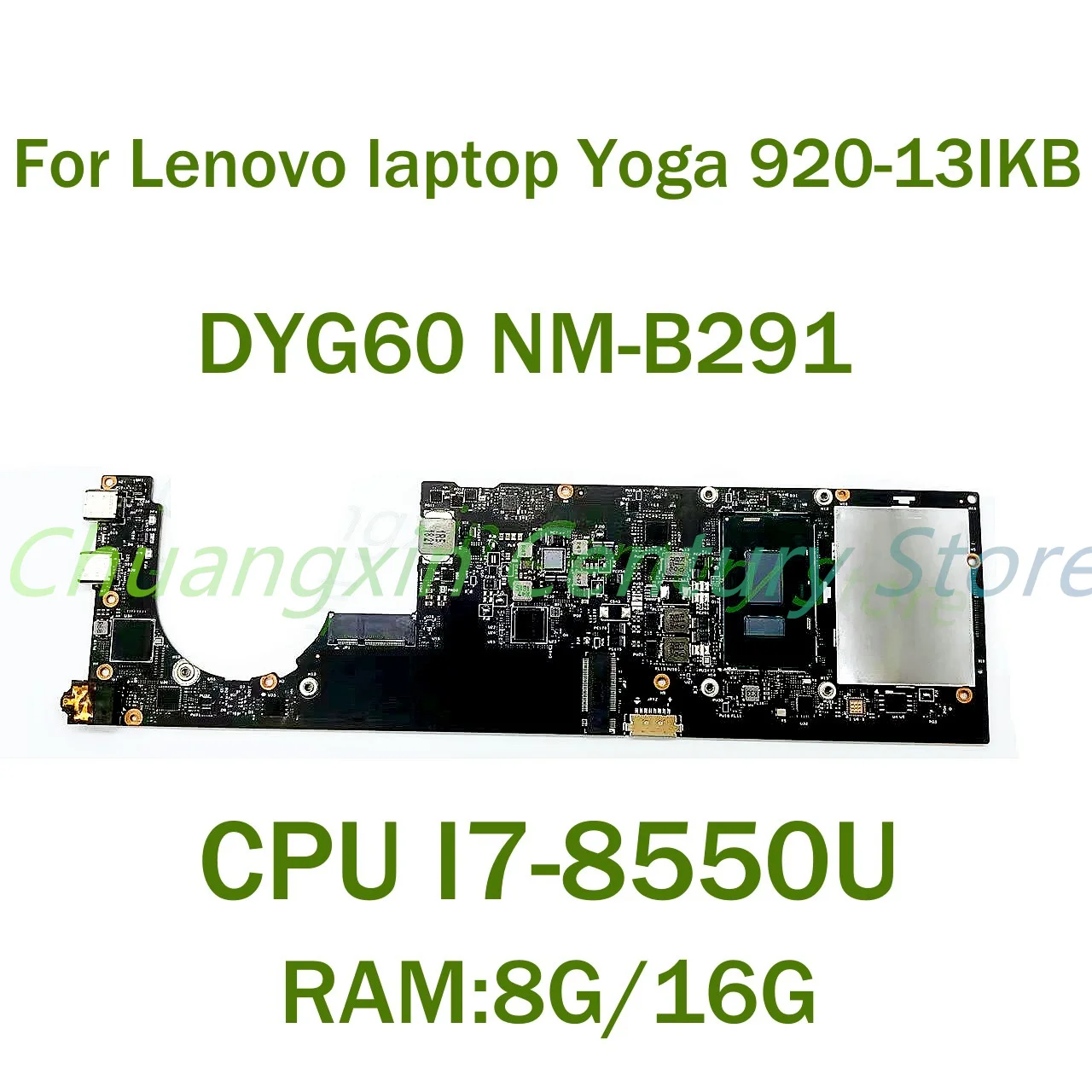 Материнская плата для ноутбука Lenovo Yoga 920-13IKB, модель DYG60 NM-B291 с процессором I5 I7-8TH RAM: 8 ГБ/16 ГБ, 100% Протестировано, полностью работает
Материнская плата для ноутбука Lenovo Yoga 920-13IKB, модель DYG60 NM-B291 с процессором I5 I7-8TH RAM: 8 ГБ/16 ГБ, 100% Протестировано, полностью работает