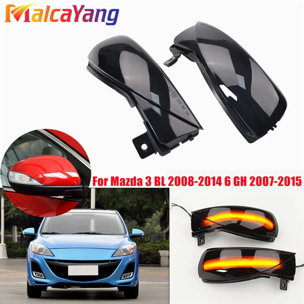 Для Mazda 3 BL 2008-2014 для Mazda 6 GH 2007-2015 светодиодный динамический сигнал поворота, боковой указатель поворота, последовательная зеркальная лампа
Для Mazda 3 BL 2008-2014 для Mazda 6 GH 2007-2015 светодиодный динамический сигнал поворота, боковой указатель поворота, последовательная зеркальная лампа