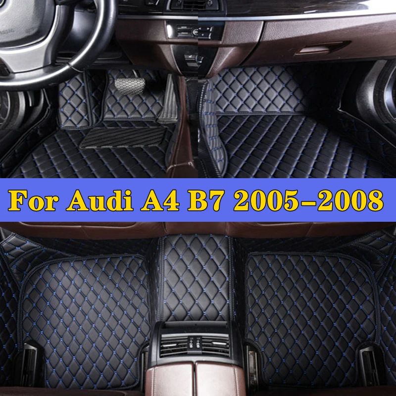 Car Foot Pads For Audi A4 B7 2005-2008 Protective Pad Custom Auto Floor Mats Automobile Carpet Cover Auto Interior Accessories
Car Foot Pads For Audi A4 B7 2005-2008 Protective Pad Custom Auto Floor Mats Automobile Carpet Cover Auto Interior Accessories