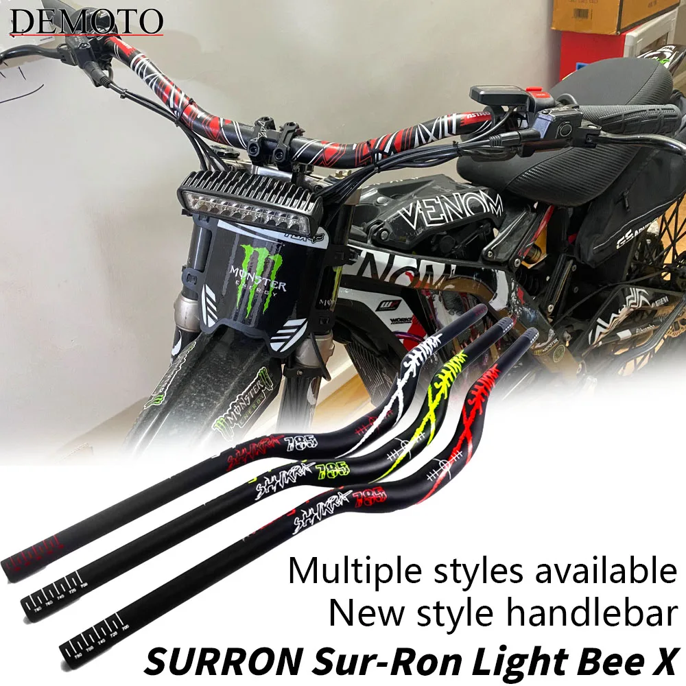 

Ручки с ЧПУ, универсальный подъемник, ручка, стержень для Sur-Ron Surron светильник Bee S X для Segway X160 X260, аксессуары для мотоциклов и велосипедов-внедорожников