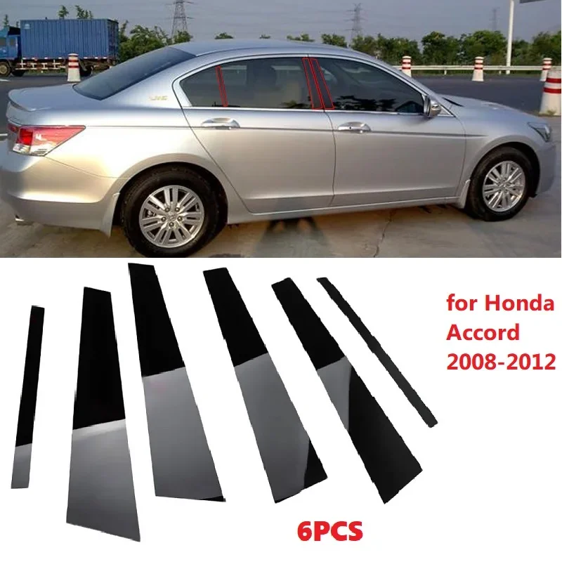 6pcs/set Window Trim Cover Center BC column stickers for Honda Accord 2008-2012 Sedan Mirror Effect Window Pillar Posts Cover
6pcs/set Window Trim Cover Center BC column stickers for Honda Accord 2008-2012 Sedan Mirror Effect Window Pillar Posts Cover