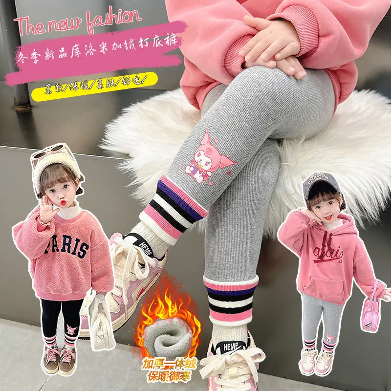 Anime Sanrioed Kuromi Autumn Winter Children Leggings Girl Casual Cotton Knitted Trousers Thicken Tights Outside Wear Kids Gift
Anime Sanrioed Kuromi Autumn Winter Children Leggings Girl Casual Cotton Knitted Trousers Thicken Tights Outside Wear Kids Gift