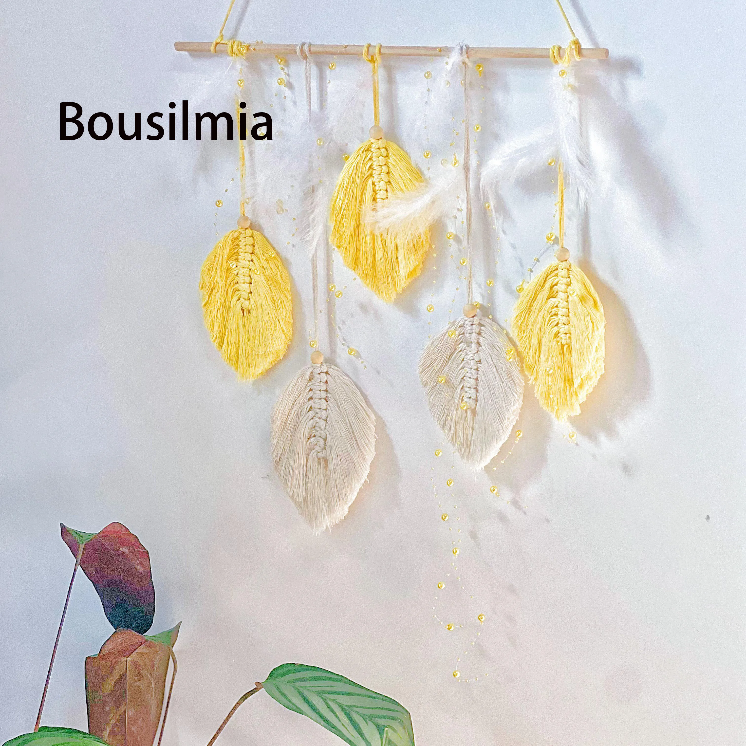Nordic Leaf Tapestry DIY Material Package Accessories Hand Woven For Room Wall Hanging Decoration Household Simple Ornament
Nordic Leaf Tapestry DIY Material Package Accessories Hand Woven For Room Wall Hanging Decoration Household Simple Ornament