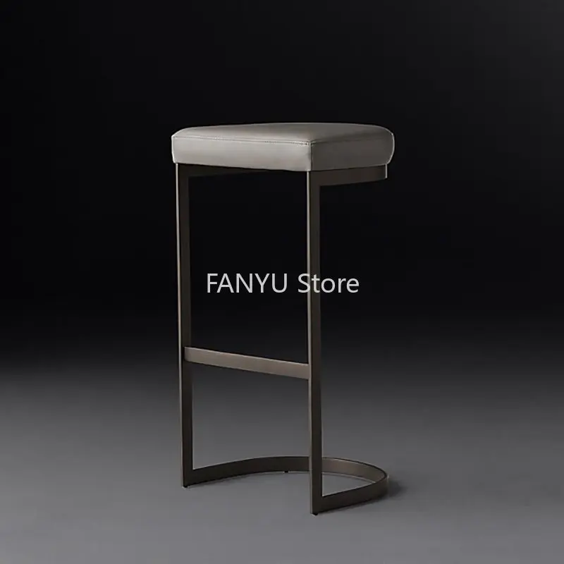 Nordic Metal Bar Chairs Luxury Relaxing Household Minimalist High Bar Chair Reception Taburetes Cocinas Household Items WZ50BC
Nordic Metal Bar Chairs Luxury Relaxing Household Minimalist High Bar Chair Reception Taburetes Cocinas Household Items WZ50BC