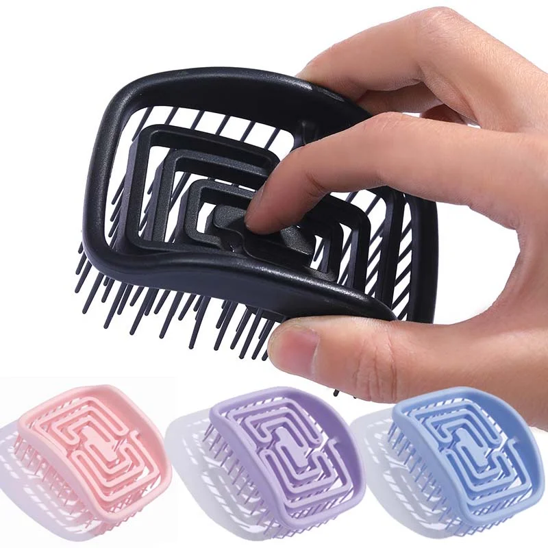 Hollow Massage Shampoo Brush High Elastic Rebound Non-deformation Massage Shampoo Brush Soft Comb Teeth Fit Scalp Smooth Hair
Hollow Massage Shampoo Brush High Elastic Rebound Non-deformation Massage Shampoo Brush Soft Comb Teeth Fit Scalp Smooth Hair