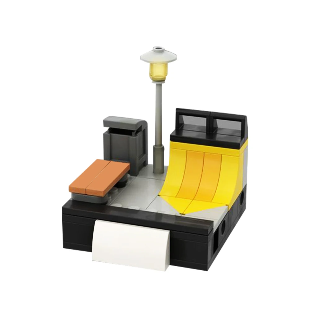 Gobrick MOC уличная подсветка станция платформа скейтеры диорамас строительные блоки креативная модель декорации кирпичи игрушки подарок для детей
Gobrick MOC уличная подсветка станция платформа скейтеры диорамас строительные блоки креативная модель декорации кирпичи игрушки подарок для детей