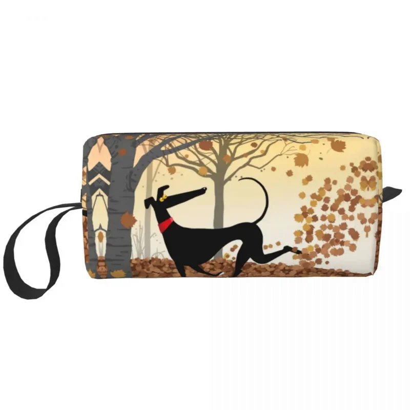 Autumn Hound Cosmetic Bag Women Makeup Bags Greyhound Whippet Lurcher Dog Travel Waterproof Toiletry Bag Organizer Pouch
Autumn Hound Cosmetic Bag Women Makeup Bags Greyhound Whippet Lurcher Dog Travel Waterproof Toiletry Bag Organizer Pouch