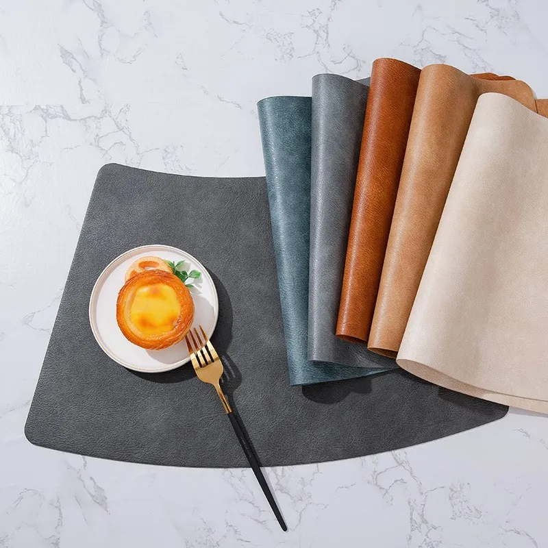 2pcs Fan-Shaped PU Table Placemats Bistro Dining Table Decoration Restaurant Cafe Hotel Catering Setting Interior Design P39
2pcs Fan-Shaped PU Table Placemats Bistro Dining Table Decoration Restaurant Cafe Hotel Catering Setting Interior Design P39