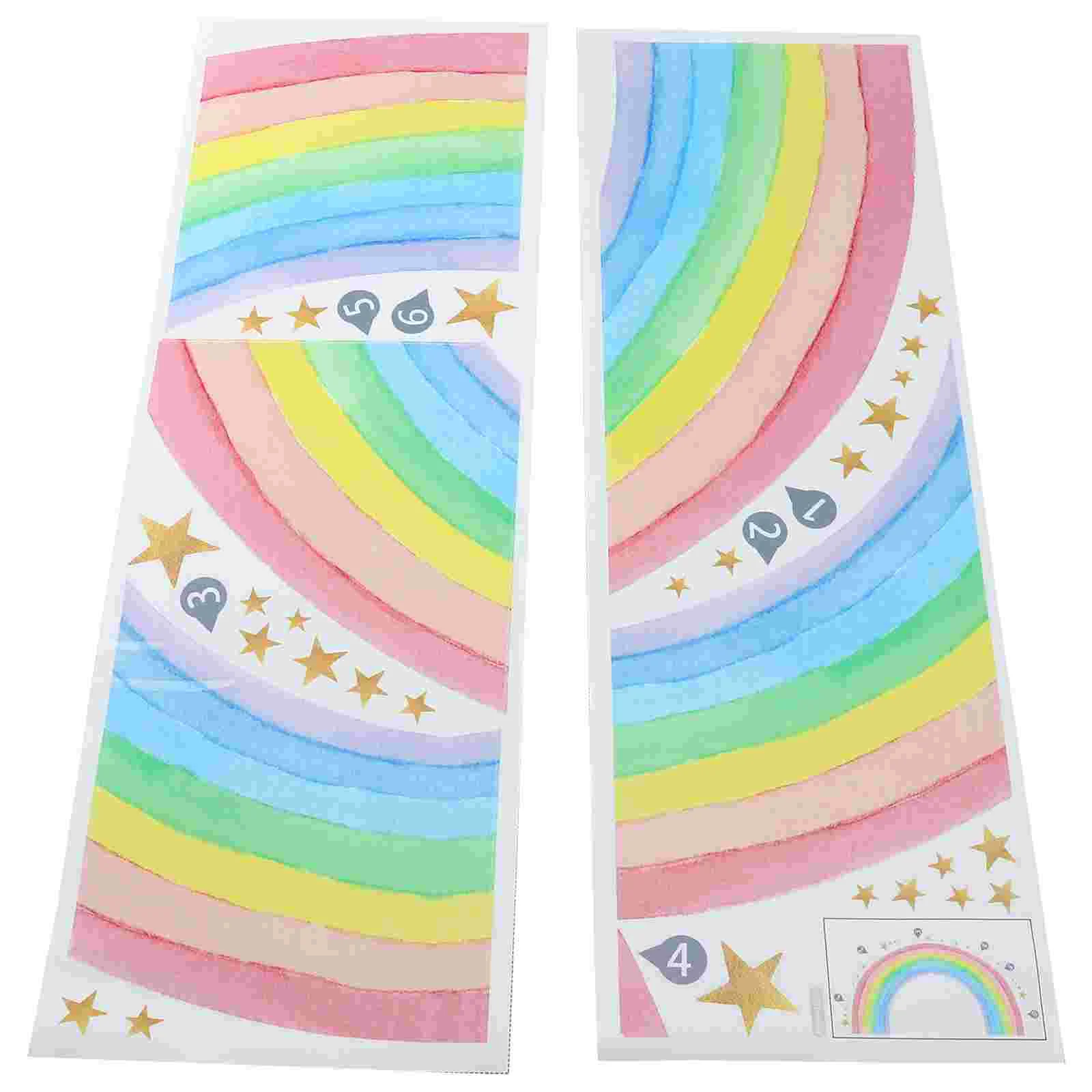 1 Set Rainbow Star Wall Sticker Large Rainbow Wall Decal Self Adhesive Wall Sticker for Bedroom
1 Set Rainbow Star Wall Sticker Large Rainbow Wall Decal Self Adhesive Wall Sticker for Bedroom