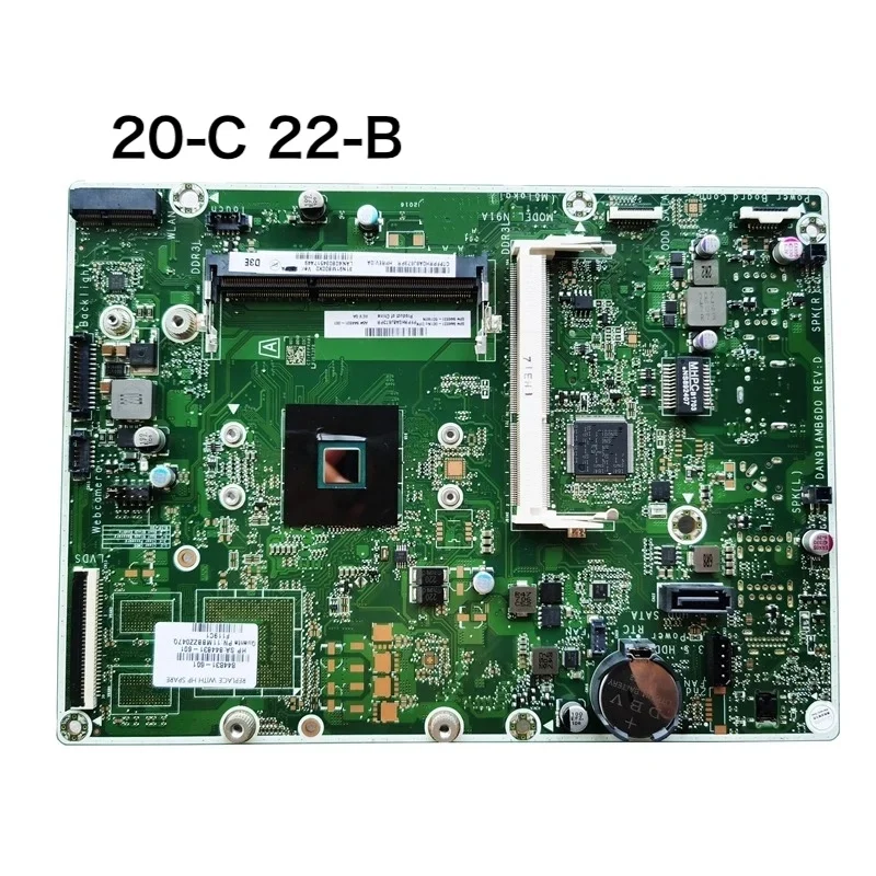 Материнская плата все-в-одном для HP 20-C 22-B, материнская плата DAN91AMB6D0 844831-002 844831-602, 100% протестирована, полностью работает, бесплатная доставка
Материнская плата все-в-одном для HP 20-C 22-B, материнская плата DAN91AMB6D0 844831-002 844831-602, 100% протестирована, полностью работает, бесплатная доставка