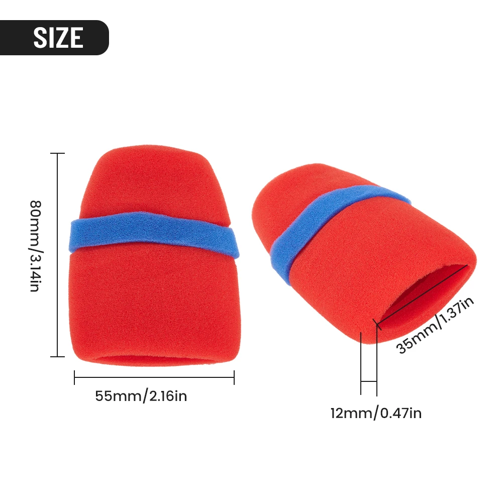 Foam Handheld Microphone Windscreen 10 Pack Replacement Mic Covers Karaoke Slotted Thickened Sponge Cover Keep Clean For Ktv
Foam Handheld Microphone Windscreen 10 Pack Replacement Mic Covers Karaoke Slotted Thickened Sponge Cover Keep Clean For Ktv