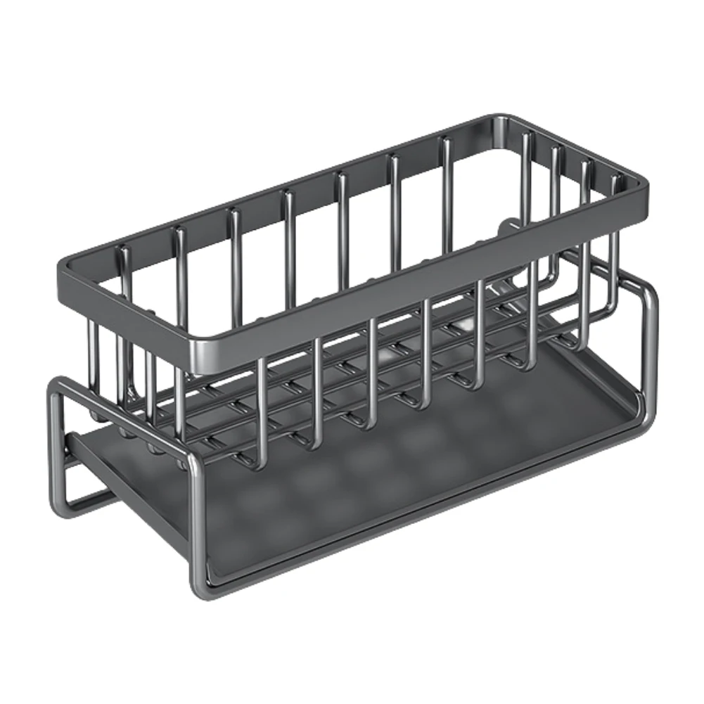 Kitchen Sink Drain Rack Sponge Dish Soap Holder Self-draining Sink Shelf With Rag Pole Drain Tray For Kitchen Storage Holder
Kitchen Sink Drain Rack Sponge Dish Soap Holder Self-draining Sink Shelf With Rag Pole Drain Tray For Kitchen Storage Holder