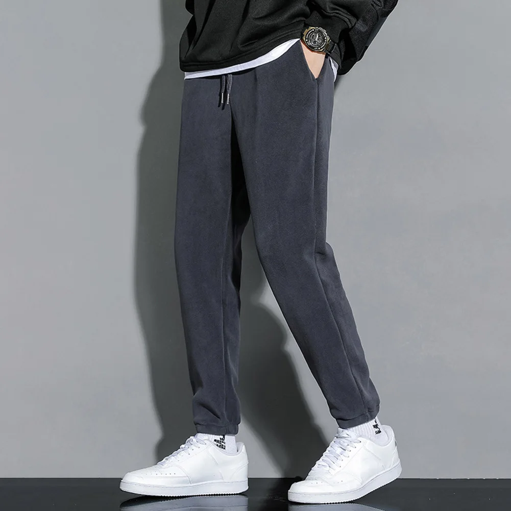 Men Fleece Pants Warm Thick Casual Pants Korean Sweatpants Jogger Cargo Trousers Fashion Joggers Cargo Trousers
Men Fleece Pants Warm Thick Casual Pants Korean Sweatpants Jogger Cargo Trousers Fashion Joggers Cargo Trousers
