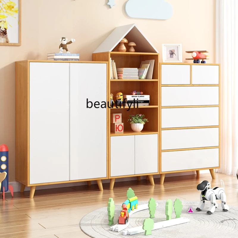 LBX Bookshelf and Storage Shelf Floor Storage Rack Large Capacity Storage Children's Wardrobe
LBX Bookshelf and Storage Shelf Floor Storage Rack Large Capacity Storage Children's Wardrobe