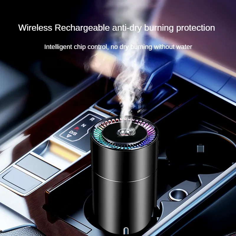 Portable Small USB Car Humidifier Domestic Aromatherapy Seven-Color Ambience Light Humidifier Car Purifier
Portable Small USB Car Humidifier Domestic Aromatherapy Seven-Color Ambience Light Humidifier Car Purifier