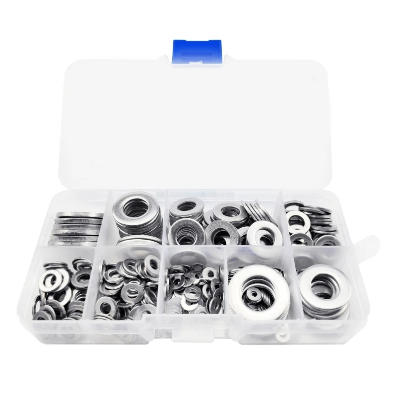684Pieces Stainless Steel Flat Washers 9 Size Metal Washers Hardware 2-12mm Dropship
684Pieces Stainless Steel Flat Washers 9 Size Metal Washers Hardware 2-12mm Dropship