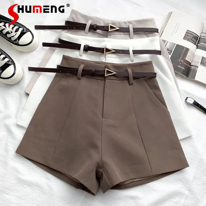 2023 Summer New Fashion All-Match High Waist Slimming Suit Shorts Casual Pants Wide Leg Pants Shorts with Belt for Women
2023 Summer New Fashion All-Match High Waist Slimming Suit Shorts Casual Pants Wide Leg Pants Shorts with Belt for Women