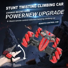 RC Car Gesture Sensing Four-Wheel Drive Torsion Wireless Remote Control Car Stunt Buggy Kids Plastic Toys for Children Red Blue
RC Car Gesture Sensing Four-Wheel Drive Torsion Wireless Remote Control Car Stunt Buggy Kids Plastic Toys for Children Red Blue