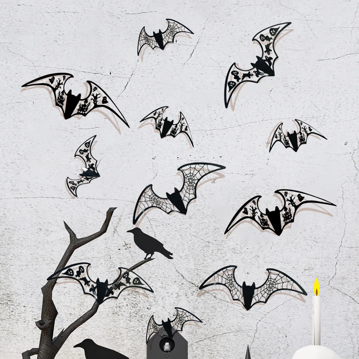 Wall Stickers bat ghost Halloween wall stickers bedroom living room background wall room decorative wall stickers
Wall Stickers bat ghost Halloween wall stickers bedroom living room background wall room decorative wall stickers