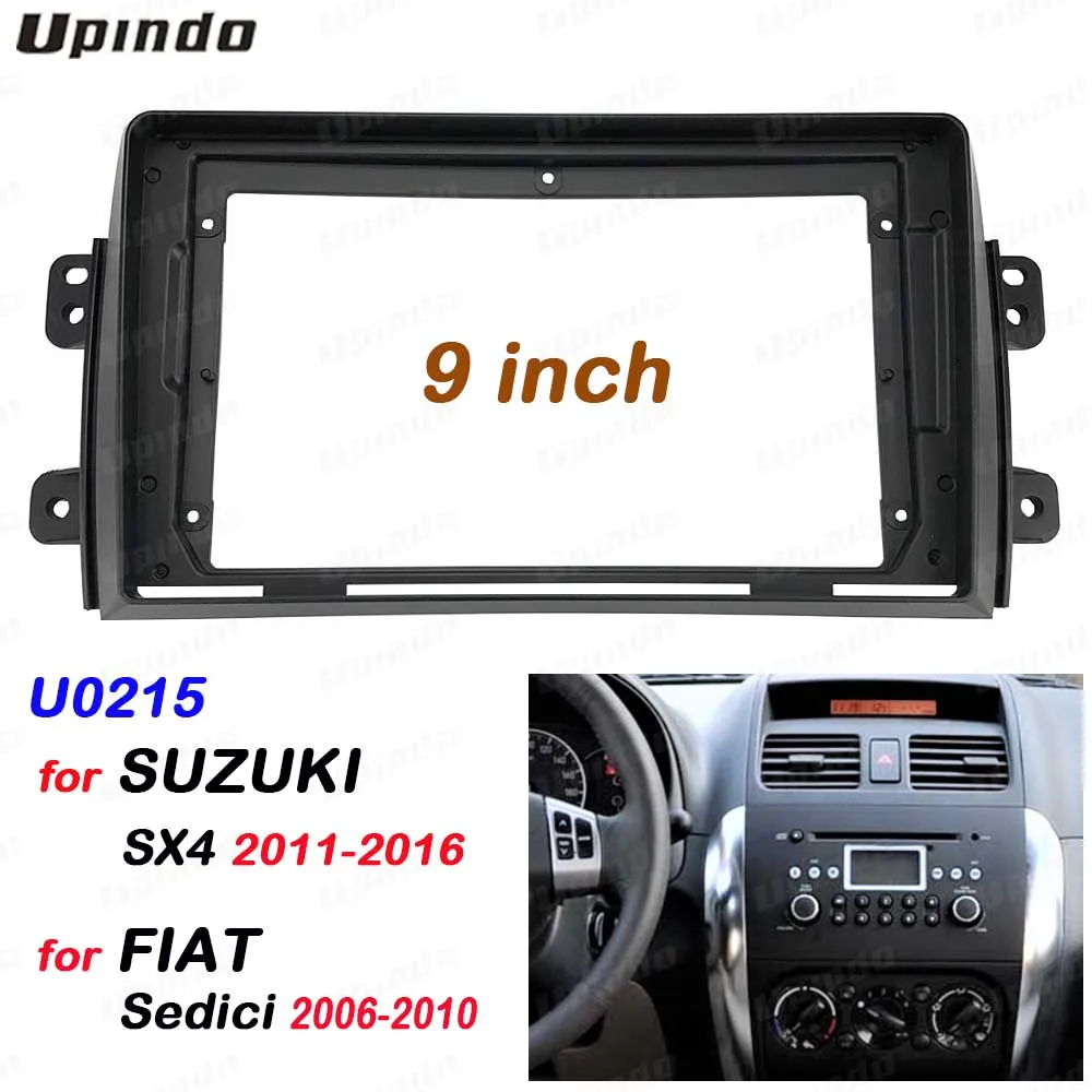 Автомобильный радиоприемник 2 Din 9 дюймов, установка DVD GPS Mp5, пластиковая панель Fascia, рамка для Suzuki SX4 Fiat Sedici 2006-2016, комплект крепления для приборной панели
Автомобильный радиоприемник 2 Din 9 дюймов, установка DVD GPS Mp5, пластиковая панель Fascia, рамка для Suzuki SX4 Fiat Sedici 2006-2016, комплект крепления для приборной панели