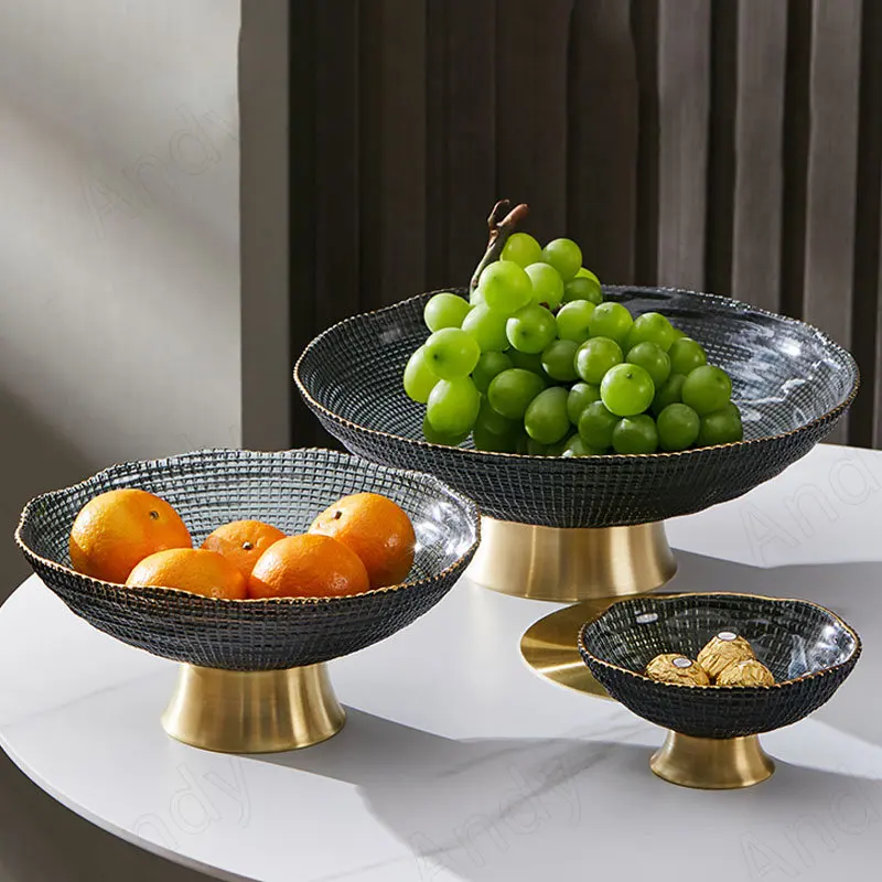 European Glass Storage Tray Creative Gold Plated Decorative Living Room Fruit Trays Modern Bedroom Desktop Jewelry Container
European Glass Storage Tray Creative Gold Plated Decorative Living Room Fruit Trays Modern Bedroom Desktop Jewelry Container