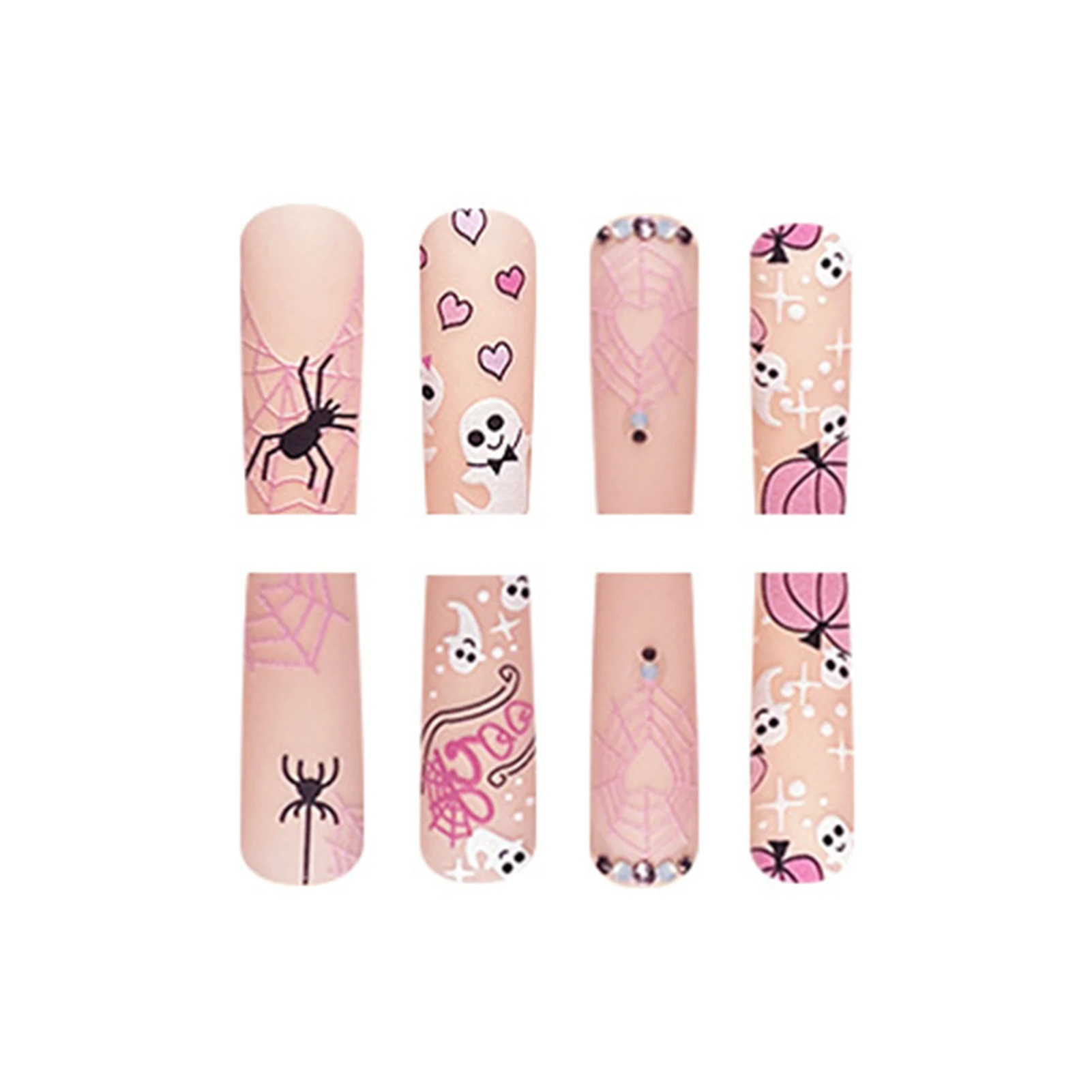 Матовые длинные нажимные ногти Хэллоуин балерина квадратные Типсы искусственные ногти для дизайна ногтей Маникюрные украшения
Матовые длинные нажимные ногти Хэллоуин балерина квадратные Типсы искусственные ногти для дизайна ногтей Маникюрные украшения