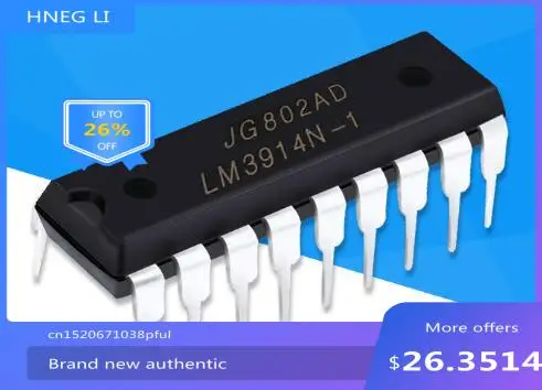 100% NEW Free shipping LM3914N-1 LM3914N LM3914 DIP18 MODULE new in stock Free Shipping
100% NEW Free shipping LM3914N-1 LM3914N LM3914 DIP18 MODULE new in stock Free Shipping