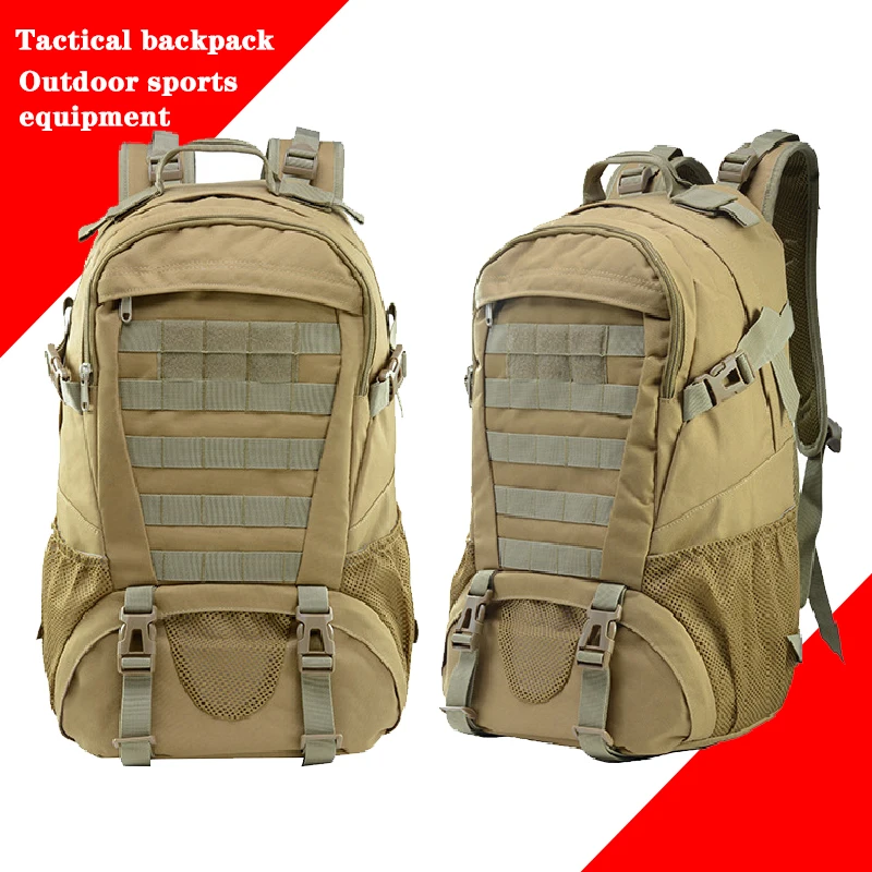 

Outdoor mountaineering hiking sports travel backpack Military tactics backpack army military training combat hunting equipment