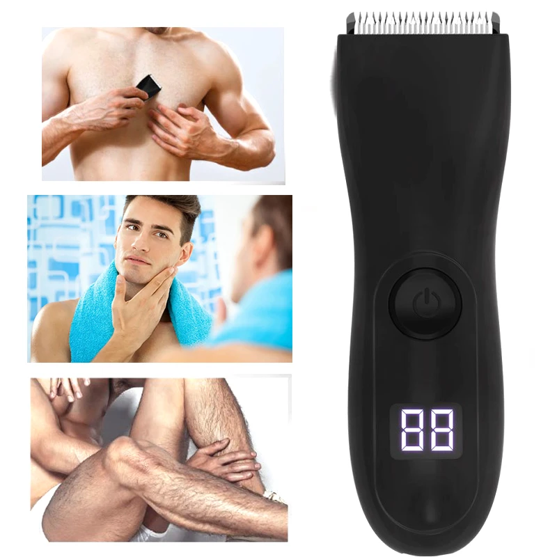 Professional Hair Trimmer Electric Below-The-Belt Trimmer Built for Men Effortlessly Tri Pesky Hair Waterproof Body Shaver
Professional Hair Trimmer Electric Below-The-Belt Trimmer Built for Men Effortlessly Tri Pesky Hair Waterproof Body Shaver