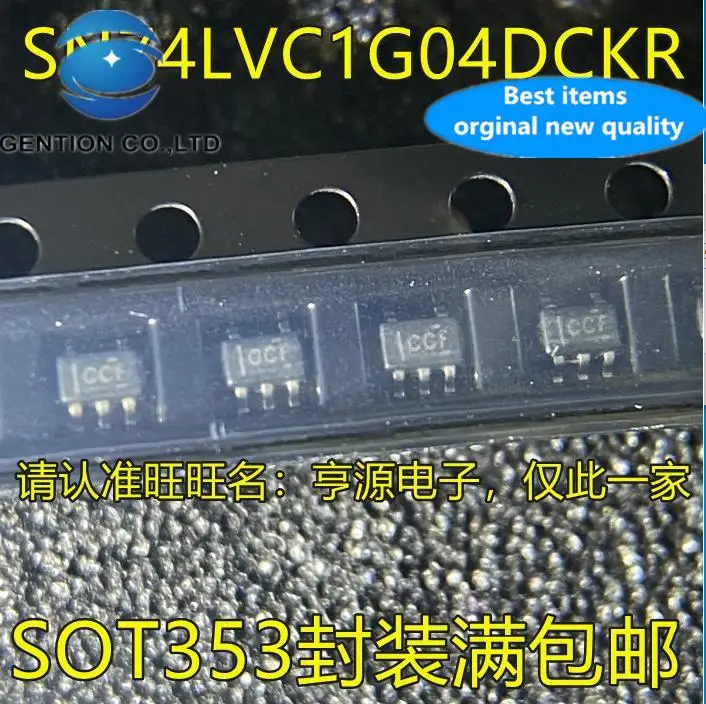 20 шт. 100% оригинальный новый SN74LVC1G04 SN74LVC1G04DCKR шелкографический CCF SOT-353 SMD логический чип
20 шт. 100% оригинальный новый SN74LVC1G04 SN74LVC1G04DCKR шелкографический CCF SOT-353 SMD логический чип