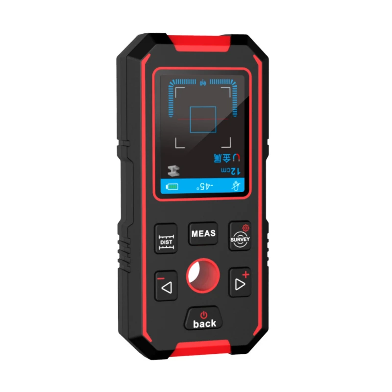 NF-518s Handheld Laser Range Finder Wall Metal Detector Handheld Wall Wire Detection
NF-518s Handheld Laser Range Finder Wall Metal Detector Handheld Wall Wire Detection