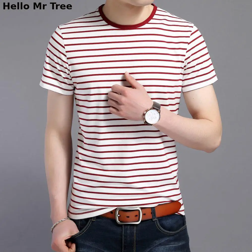 O-Neck Two-Color Striped T-Shirt Men Clothing New Summer Classic Short Sleeve Tees Man Simple Low-Key Casual Tops
O-Neck Two-Color Striped T-Shirt Men Clothing New Summer Classic Short Sleeve Tees Man Simple Low-Key Casual Tops